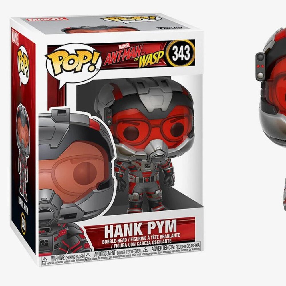 Funko Pop! - Marvel Ant-Man and the Wasp - Hank Pym 343